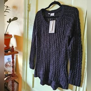 NWT loose knit ribbed black Vero Moda sweater